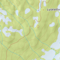 Kartutsnitt fra Kartverket