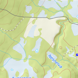 Kartutsnitt fra Kartverket