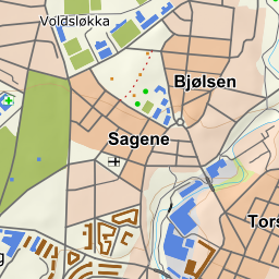 Kartutsnitt fra Kartverket