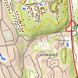 Kartutsnitt fra Kartverket