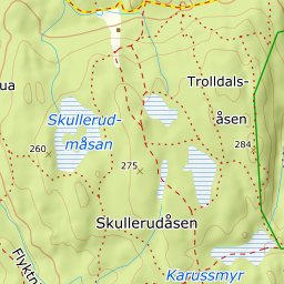 Kartutsnitt fra Kartverket